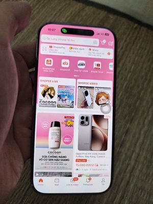 iPhone 16 Pro Vàng Zin all