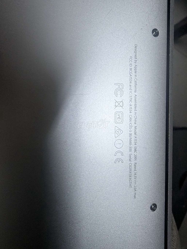 Apple MacBook Air M3 12 inch 8GB/256GB. Mua bán Laptop tại Huyện Hóc Môn Tp Hồ Chí Minh được đăng bởi No Ni hình 1