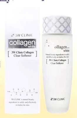 Toner 3W Clinic Collagen white korea, Vitamin E