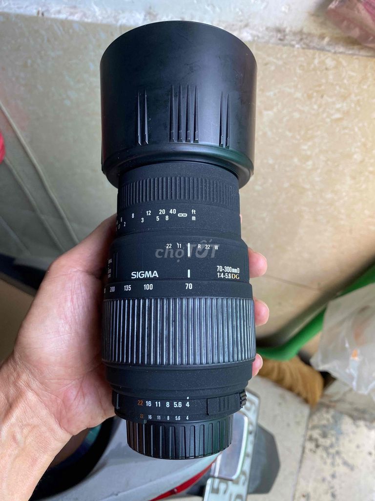 sigma 70-300f4DG sưu tầm fnikon. Mua bán Máy ảnh, Máy quay tại Huyện Hóc Môn Tp Hồ Chí Minh được đăng bởi kevin nguyễn hình 1