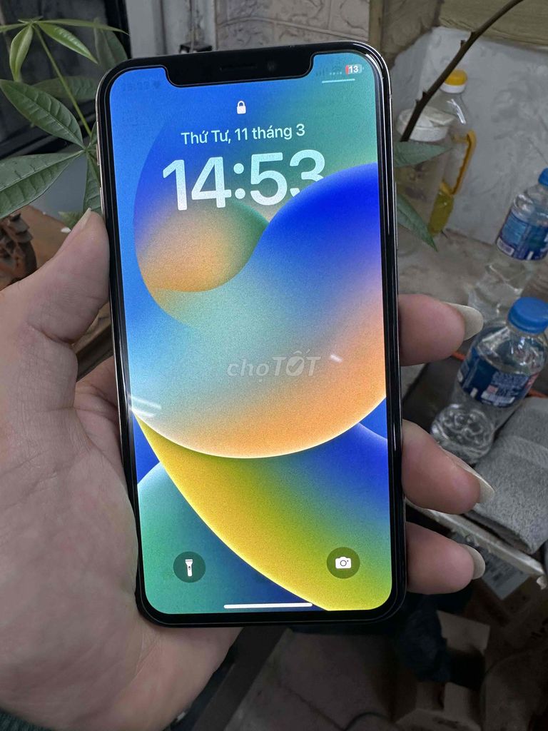 Apple iPhone X 64GB Trắng Đã thay màn. Mua bán Điện thoại tại Quận Hai Bà Trưng Hà Nội được đăng bởi Dư Quỳnh hình 1