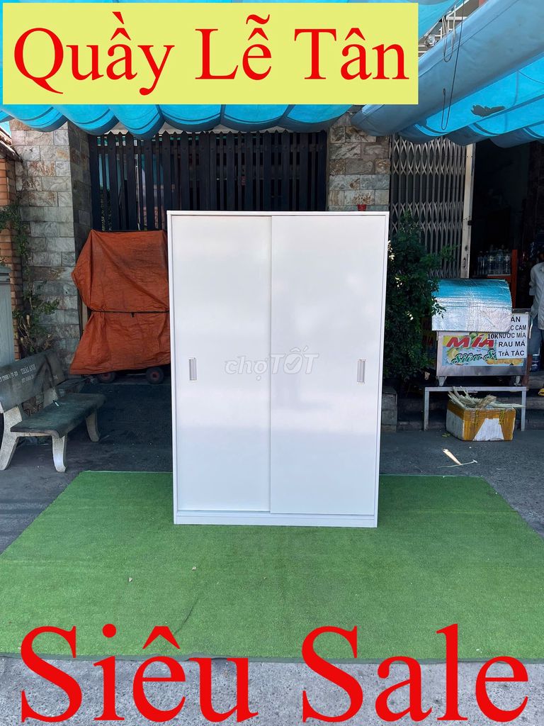 TỦ QUẦN ÁO= TỦ QUẦN ÁO= TỦ QUẦN ÁO CỬA LÙA 1M2=3. Mua bán Tủ, kệ gia đình tại Quận 3 Tp Hồ Chí Minh được đăng bởi Hàng Thanh Lý 268 hình 1