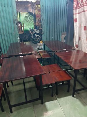 8 bộ bàn ghế quán ăn nhỏ,bún đậu,ăn vặt,lẩu.... Mua bán Bàn ghế tại Quận Gò Vấp Tp Hồ Chí Minh được đăng bởi Bùi Văn Dũng
