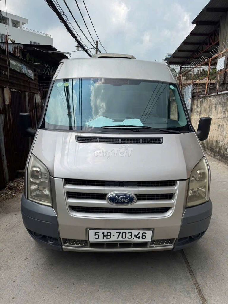 Ford transit 2009 van 3 người 940kg xe zin đẹp ken. Mua bán Ô tô tại Quận Bình Tân Tp Hồ Chí Minh được đăng bởi thành tâm  hình 1