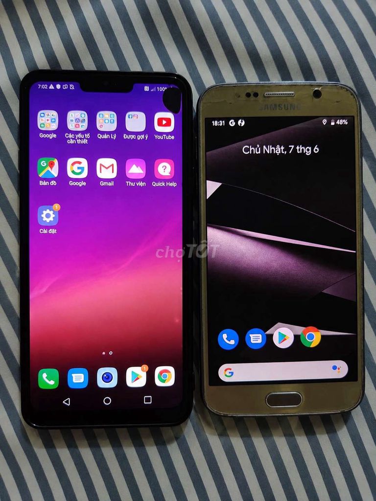Lg g7 + ss s6 bán cả gặp hoặc gl. Mua bán Điện thoại tại Huyện Đan Phượng Hà Nội được đăng bởi t nguyễn hình 1