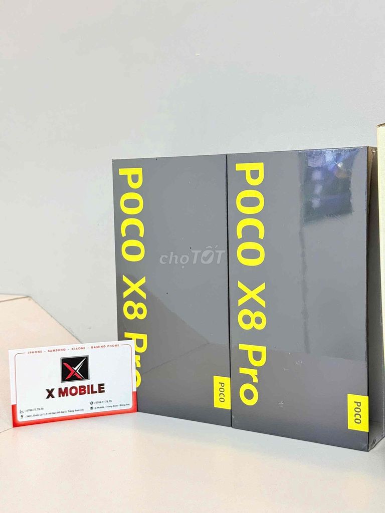 POCO X8 PRO 8/256GB NEWSEAL VN CHÍNH HÃNG GIÁ TỐT. Mua bán Điện thoại tại Huyện Trảng Bom Đồng Nai được đăng bởi X Mobile Trảng Bom hình 1