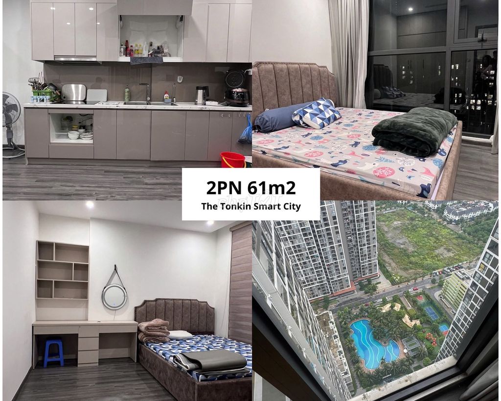 Bán căn hộ 2PN The Tonkin Vinhomes Smart City - 4.5 tỷ