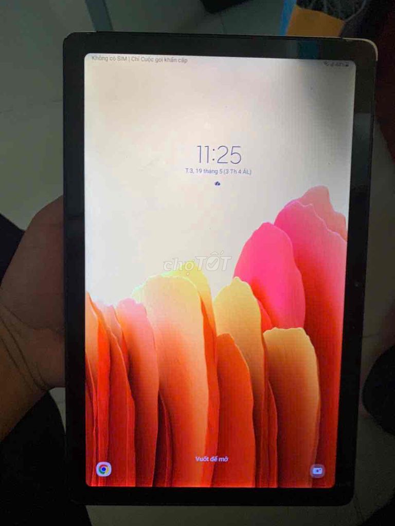 Samsung Galaxy Tab A7 Vàng Đã sử dụng. Mua bán Máy tính bảng tại Quận Ninh Kiều Cần Thơ được đăng bởi Thành Lợi hình 1