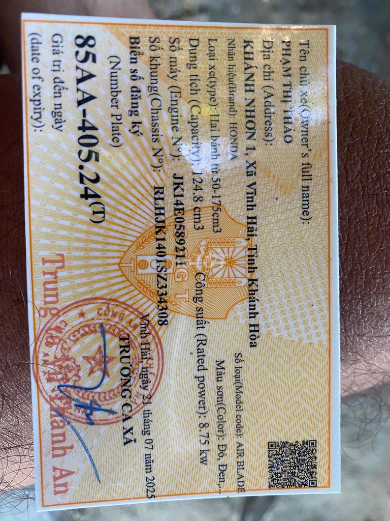 cần tiền bán gấp. Mua bán Xe máy tại Huyện Ninh Phước Ninh Thuận được đăng bởi phan hạo hình 1