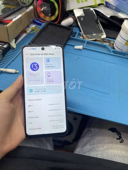 Nubia Neo 2 5G 8GB/256GB Đen. Mua bán Điện thoại tại Quận 1 Tp Hồ Chí Minh được đăng bởi Hội Đồ Điện Tử hình 1