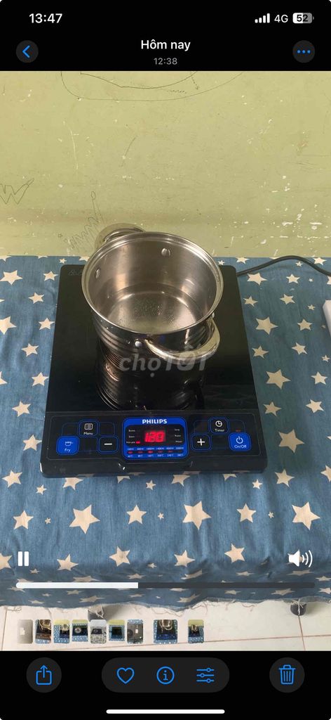 Bếp từ Philips HD4921 hàng chính hãng