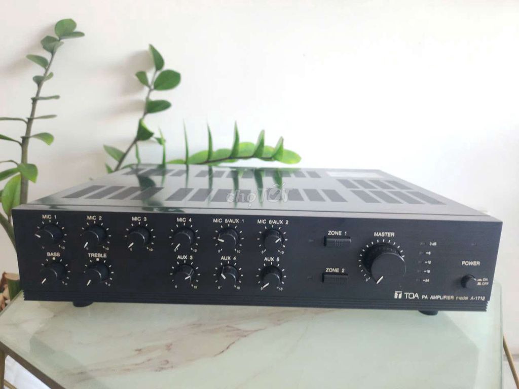 Ampli mixer TOA A-1712 ER Đen 120W Đã sử dụng. Mua bán Tivi, Âm thanh tại Huyện Nhà Bè Tp Hồ Chí Minh được đăng bởi Su Khoa hình 1