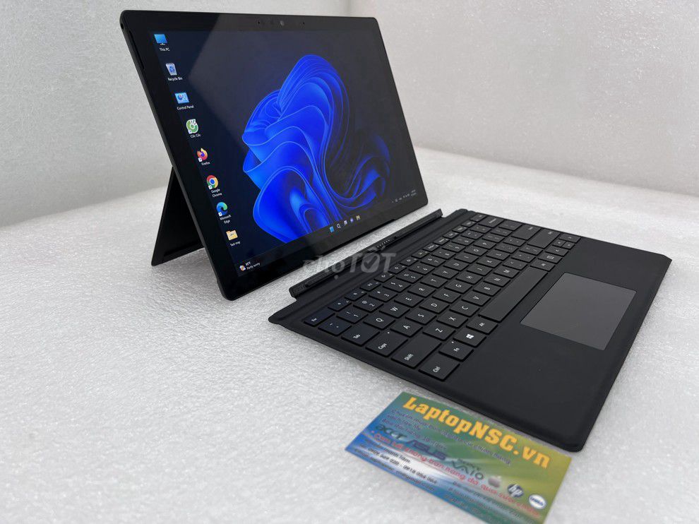 Surface Pro 7+ i7 12.3-Inch cảm ứng tách rời phím