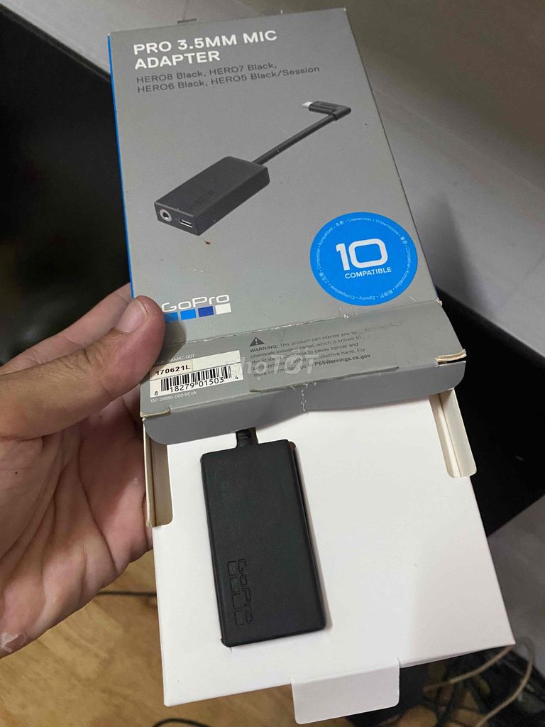 Adapter GoPro Pro 3.5mm Đen. Mua bán Máy ảnh, Máy quay tại Thành phố Nha Trang Khánh Hòa được đăng bởi sơn hình 1