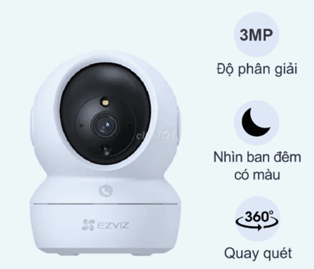 Camera  wifi Ezviz H6C Pro 2K 3MP