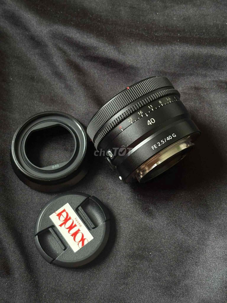 Ống kính Sony FE 2.5/40 G Đen. Mua bán Máy ảnh, Máy quay tại Quận 3 Tp Hồ Chí Minh được đăng bởi Hoàng Đào hình 1