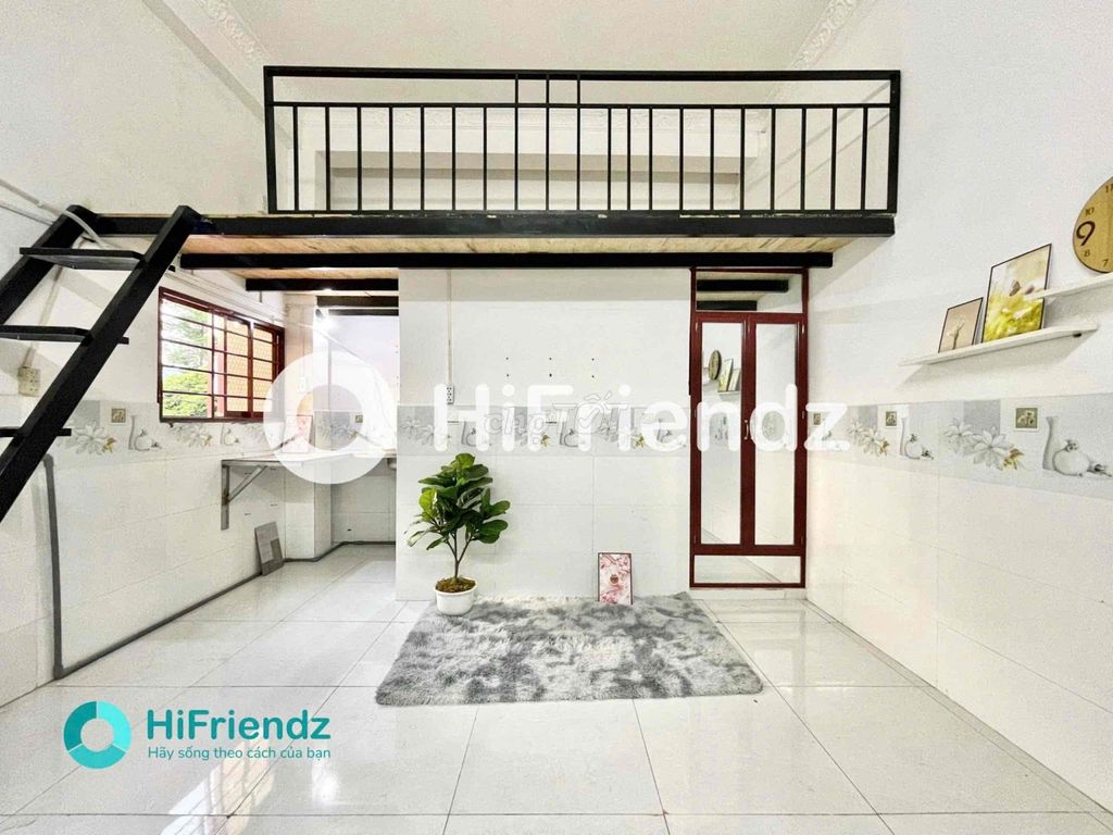 PHÒNG DUPLEX SIÊU RỘNG CÓ CỬA SỔ TRỜI NGAY KHU TÊN LỬA