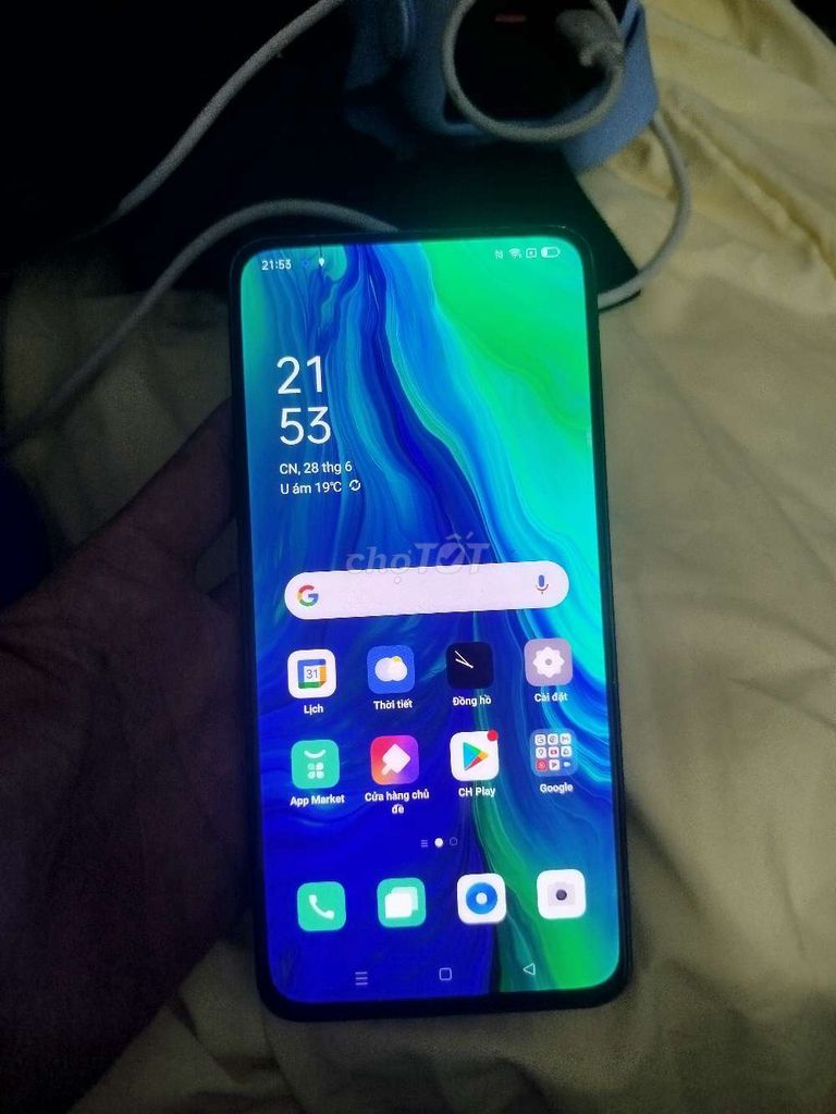 Oppo Reno 6GB/256GB Xanh đen. Mua bán Điện thoại tại Thành phố Thủ Đức Tp Hồ Chí Minh được đăng bởi Bánh Bò hình 1