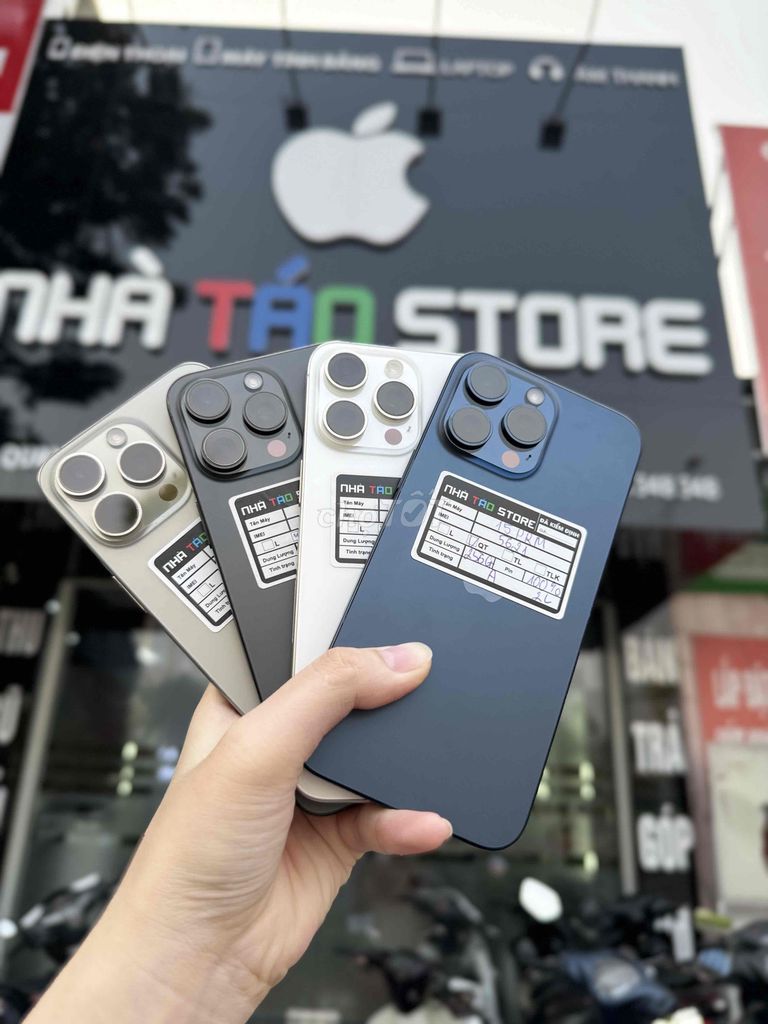 IPHONE 15PRM 256GB Quốc tế, Hỗ Trợ Trả Góp✅