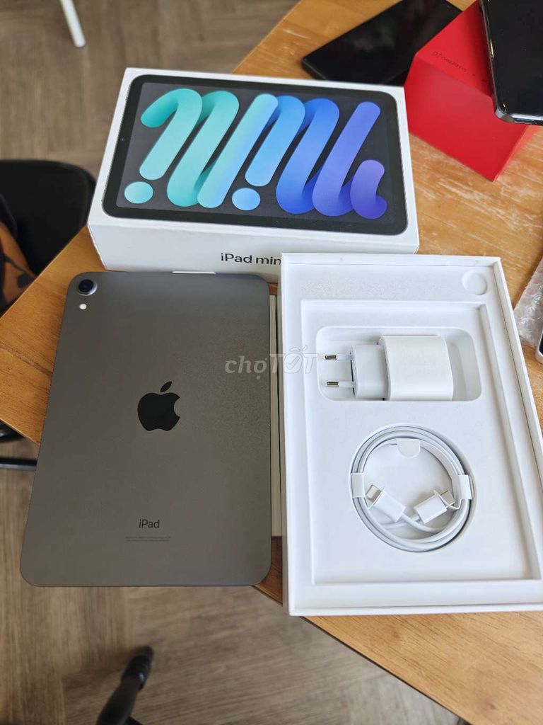 Apple iPad mini 6 64GB Wifi Graphite Fullbox. Mua bán Máy tính bảng tại Quận 6 Tp Hồ Chí Minh được đăng bởi Điện thoại chất mỗi ngày hình 1