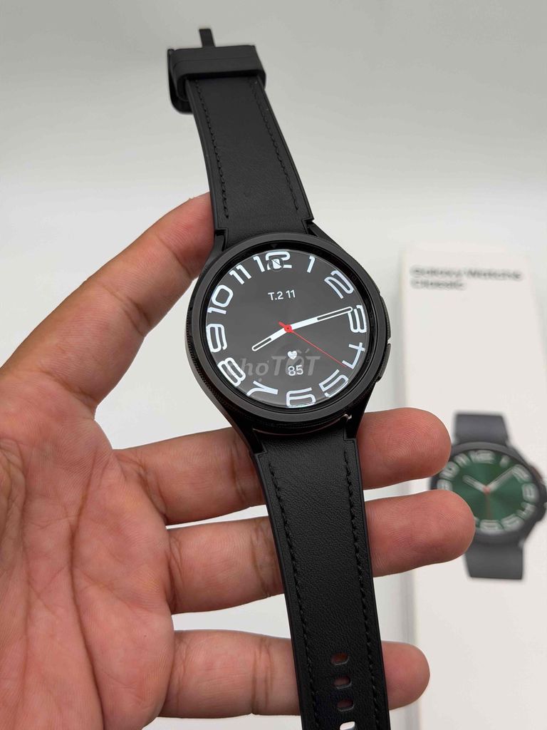 Samsung Galaxy Watch 6 Classic VN likenew fullbox. Mua bán Thiết bị đeo thông minh tại Quận Bình Thạnh Tp Hồ Chí Minh được đăng bởi Duy Thịnh hình 1