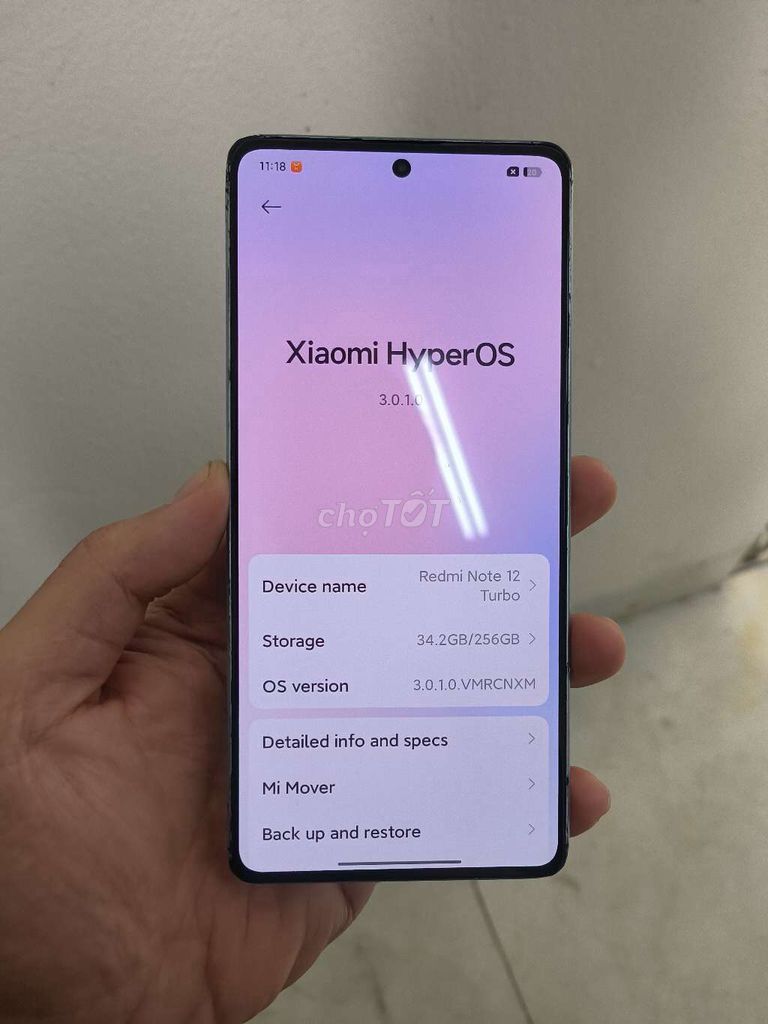 Xiaomi Redmi Note 12 Turbo 256GB Đã sử dụng. Mua bán Điện thoại tại Quận Nam Từ Liêm Hà Nội được đăng bởi Bảo hình 1