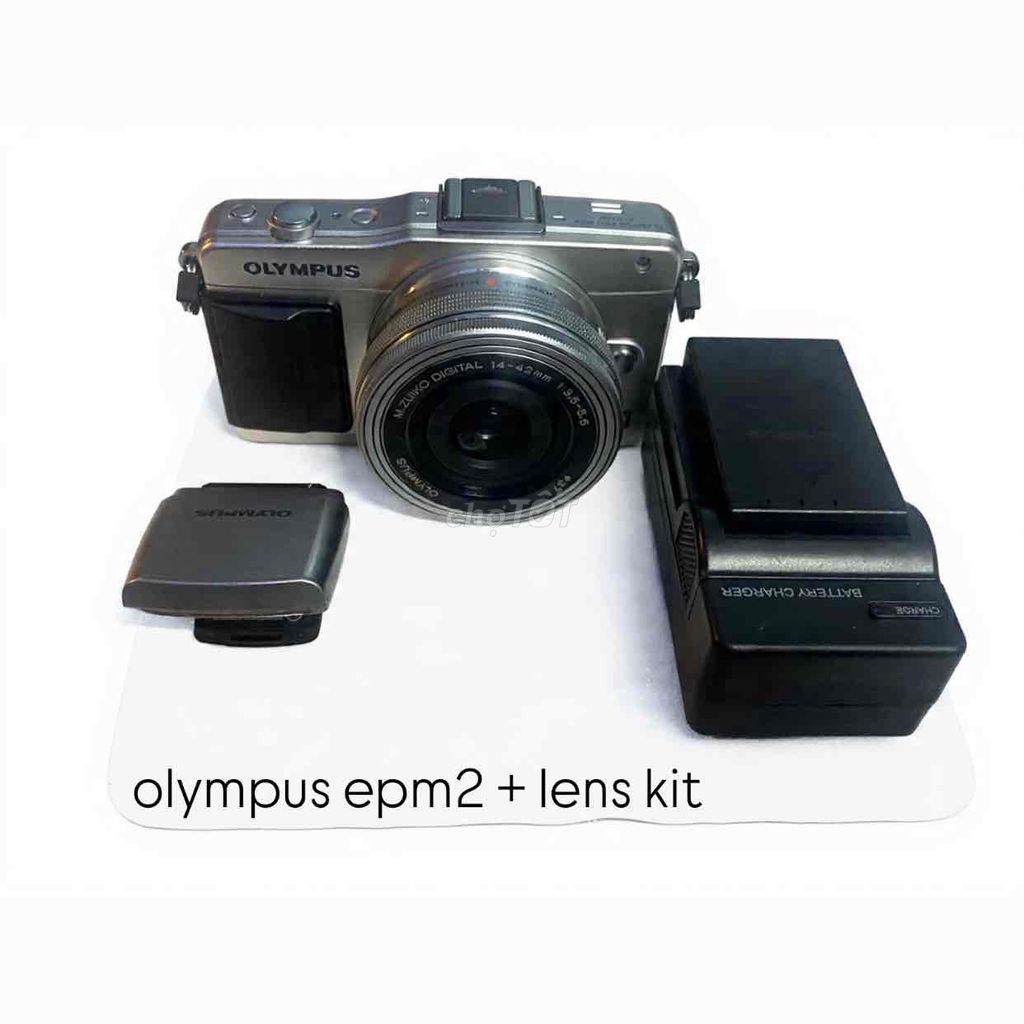 Máy ảnh Olympus E-PM2 Bạc + Kit olym 14-42 ez. Mua bán Máy ảnh, Máy quay tại Quận 12 Tp Hồ Chí Minh được đăng bởi Tú Nhi hình 1