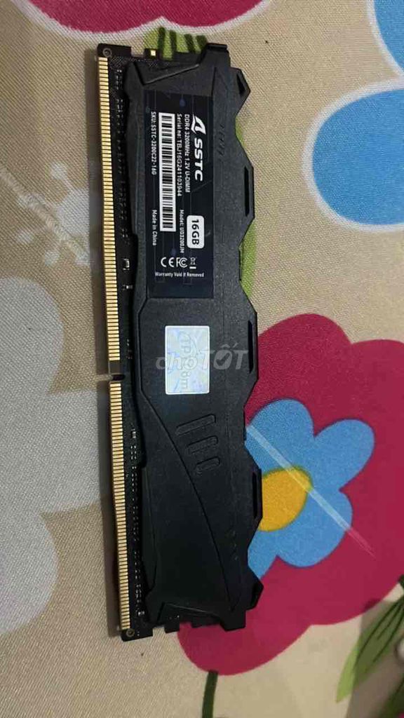 RAM SSTC 16GB DDR4 3200MHz. Mua bán Linh kiện (RAM, Card...) tại Huyện Cần Giuộc Long An được đăng bởi Nguyen Thuy Duong hình 1