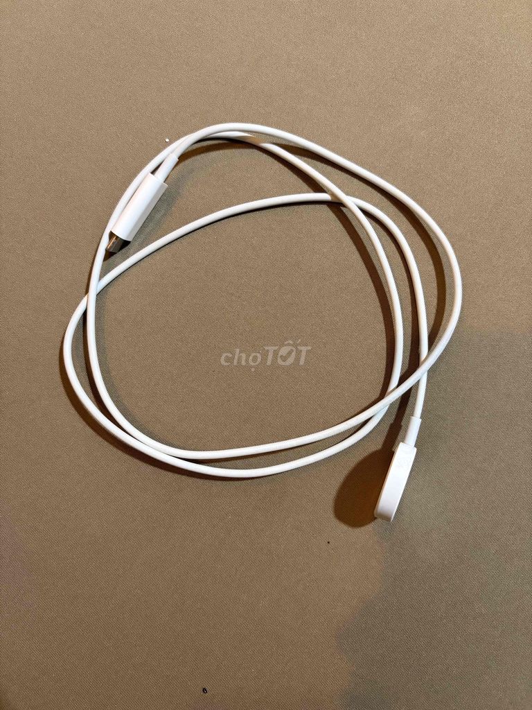 Cáp sạc đồng hồ Apple Watch Trắng. Mua bán Phụ kiện (Màn hình, Chuột...) tại Huyện Long Điền Bà Rịa - Vũng Tàu được đăng bởi Mạnh Trần Đức hình 1