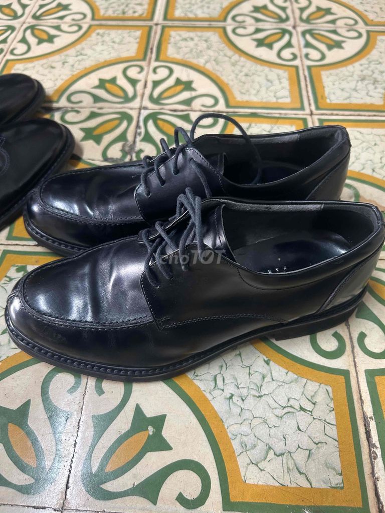 Giày tây Nam Da thật Đen size 40. Mua bán Giày dép tại Quận Hồng Bàng Hải Phòng được đăng bởi Mạnh hùng hình 1