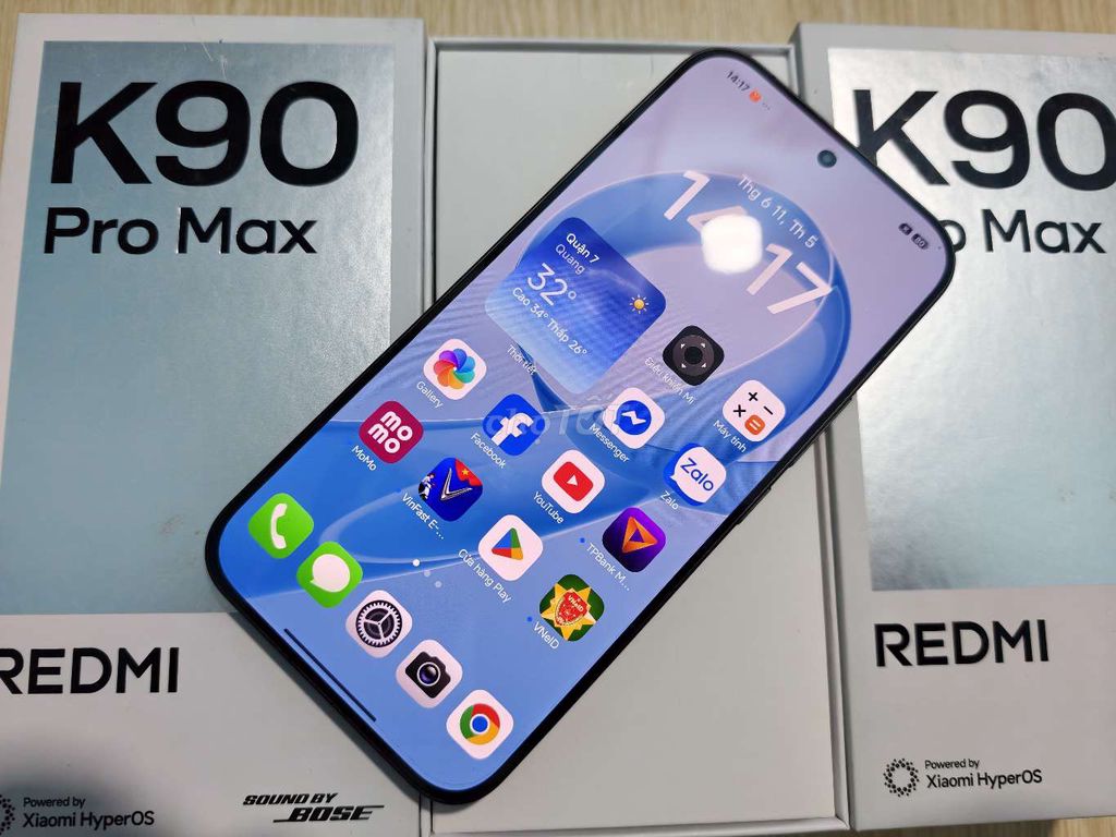 Xiaomi Redmi K90 Pro Max 256GB Đen đẹp như mới. Mua bán Điện thoại tại Quận 7 Tp Hồ Chí Minh được đăng bởi Arsenal FC Mobile hình 1