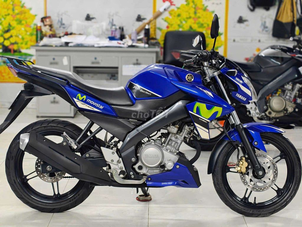 Yamaha FZ150i 2015 Xanh dương 9000 km. Mua bán Xe máy tại Huyện Bình Chánh Tp Hồ Chí Minh được đăng bởi Đông Moto Bình chánh  hình 2