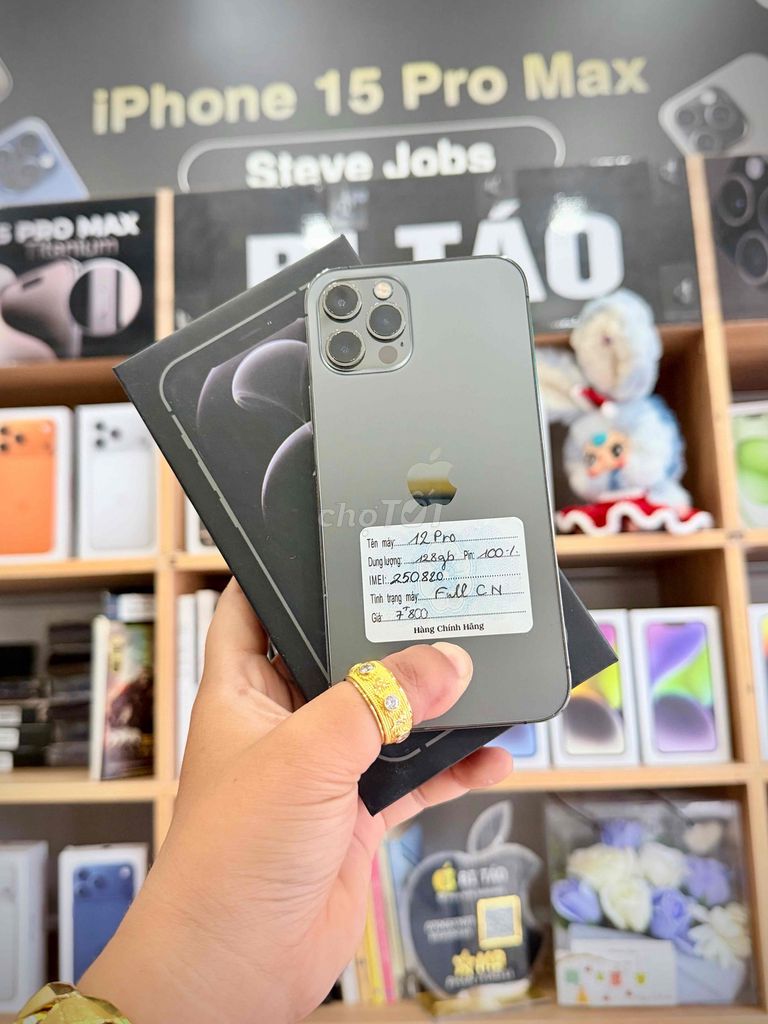 iPhone 12 Pro 128GB Xám 97. Mua bán Điện thoại tại Thành phố Long Xuyên An Giang được đăng bởi Bi Táo Store hình 1