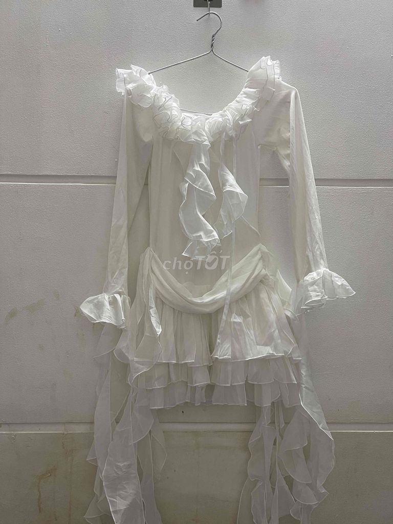 Đầm Nữ Vải Voan Trắng Size S. Mua bán Quần áo tại Huyện Nhà Bè Tp Hồ Chí Minh được đăng bởi Quỳnh hình 1