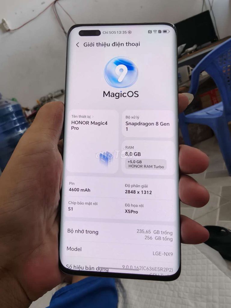 Honor Magic4 Pro quốc tế 256gb. Mua bán Điện thoại tại Thành phố Bến Tre Bến Tre được đăng bởi Từ Tuấn Bến Tre hình 1