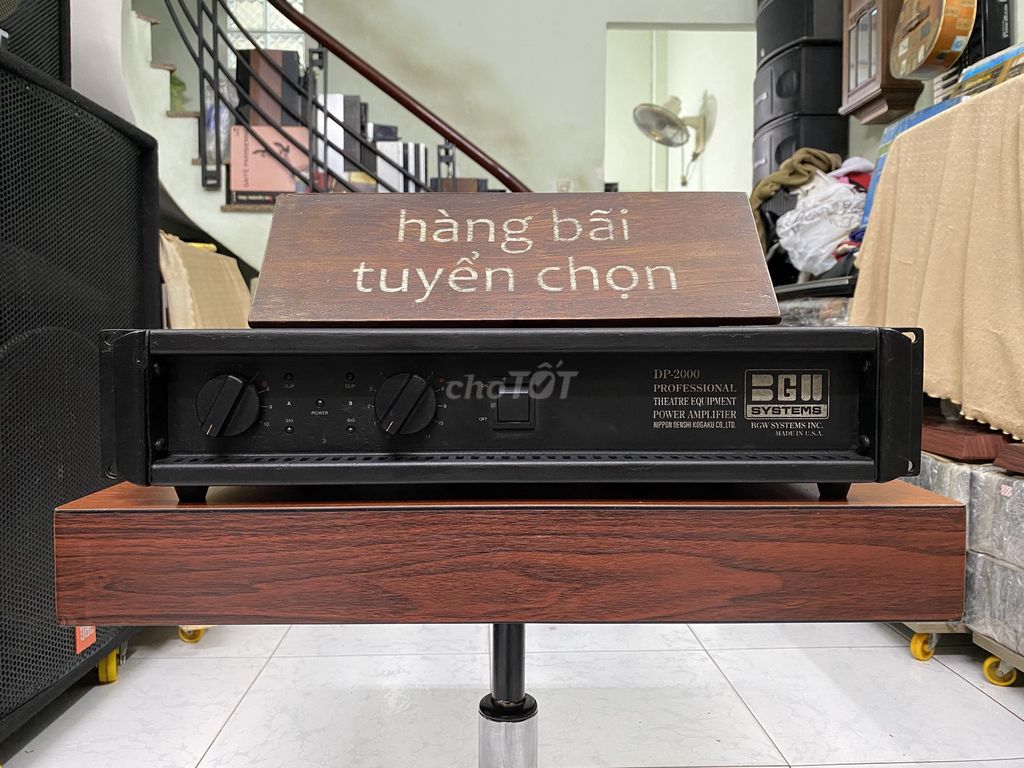 Power BGW DP-2000 madein USA chạy 20 domino. Mua bán Tivi, Âm thanh tại Quận Tân Bình Tp Hồ Chí Minh được đăng bởi nhut audio hình 1