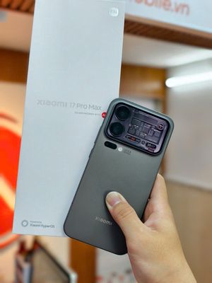 Xiaomi 17 PRO MAX - 12/512GB - Máy 99%Fullbox