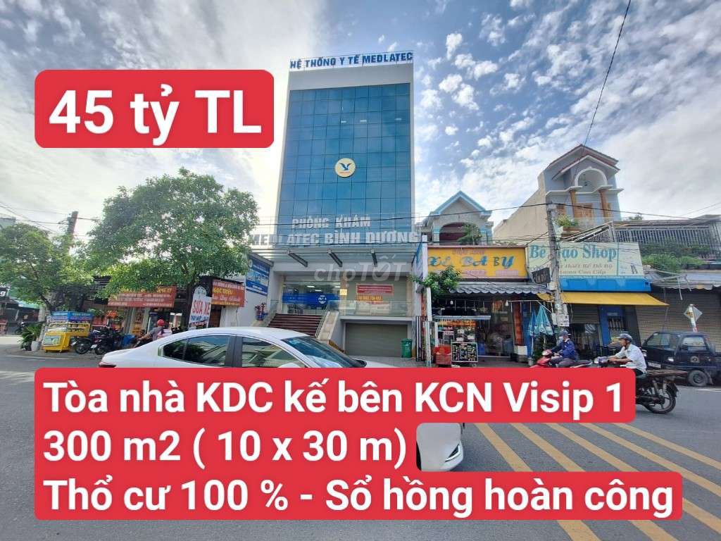 🆘Tòa Nhà Mới Xây Văn Phòng Trụ Sở KDC Viêt Sing, Thuận Giao, Thuận An