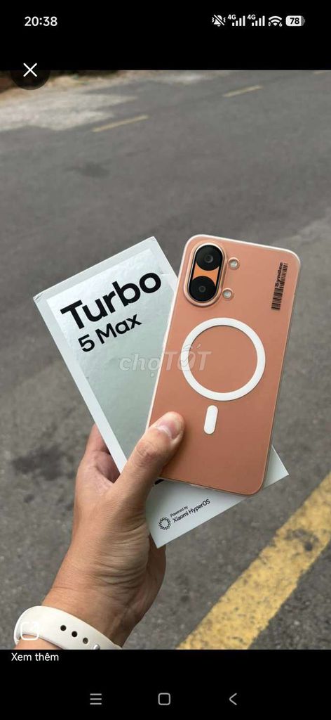 Xiaomi Redmi Turbo 5 Max 256GB Hồng. Mua bán Điện thoại tại Thị xã Tân Uyên Bình Dương được đăng bởi A cay hình 1