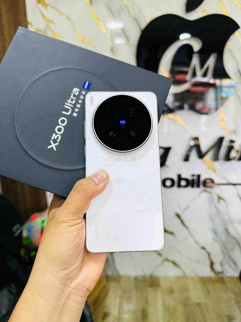 Vivo X300 Ultra 5G 16GB/512GB Trắng. Mua bán Điện thoại tại Thành phố Tây Ninh Tây Ninh được đăng bởi Công Minh Mobile hình 1