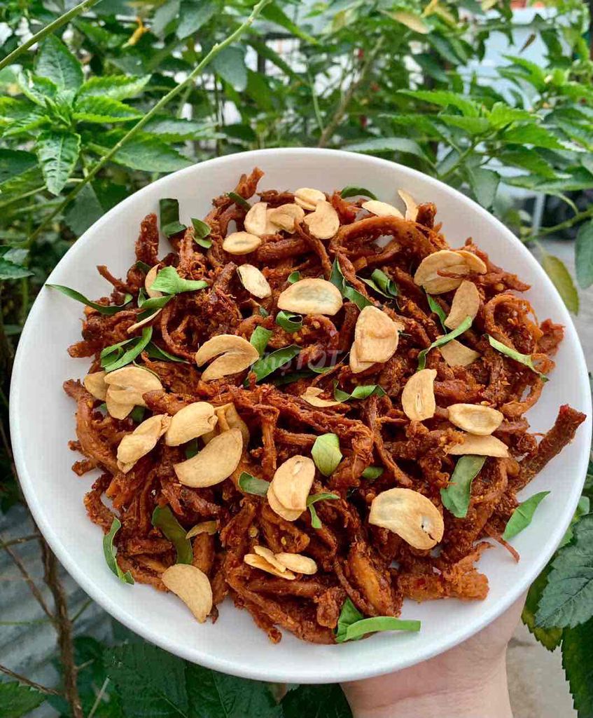 Khô Heo Cháy Tỏi - Nhà Làm ( 195k/ 500gram )