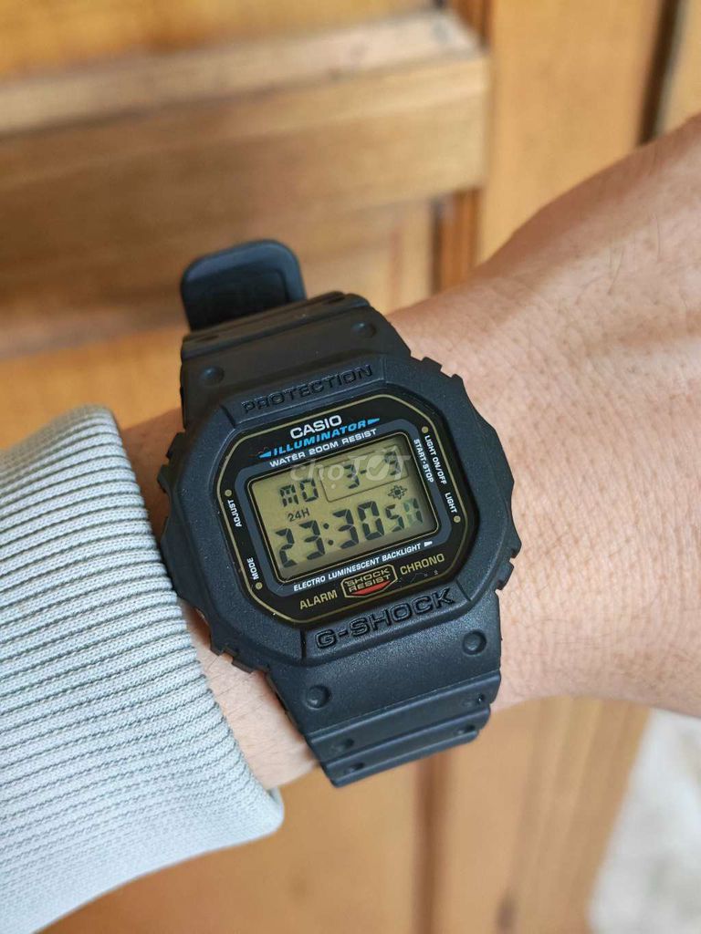 Đồng hồ Casio DW-5600E Nam Đen. Mua bán Đồng hồ tại Huyện Vụ Bản Nam Định được đăng bởi Shop Đồng Hồ Si Nhật hình 1