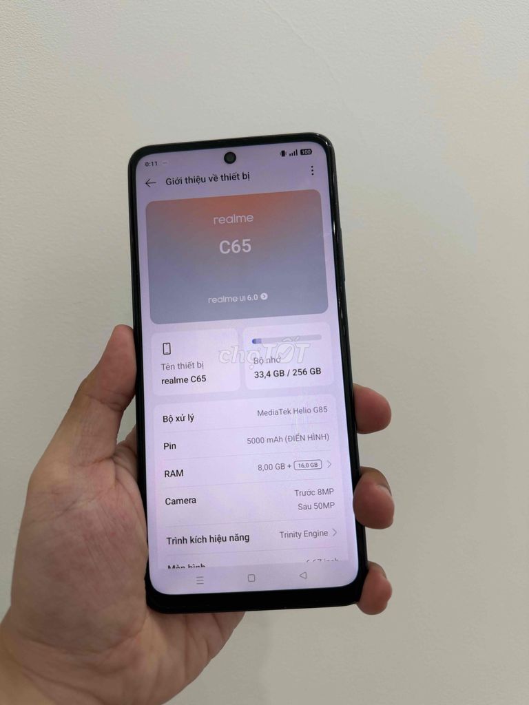 Realme C65. Mua bán Điện thoại tại Quận 7 Tp Hồ Chí Minh được đăng bởi Bá Long hình 1