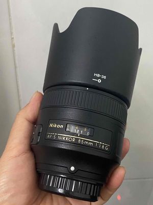 Lens Nikon 85 f1.8 G