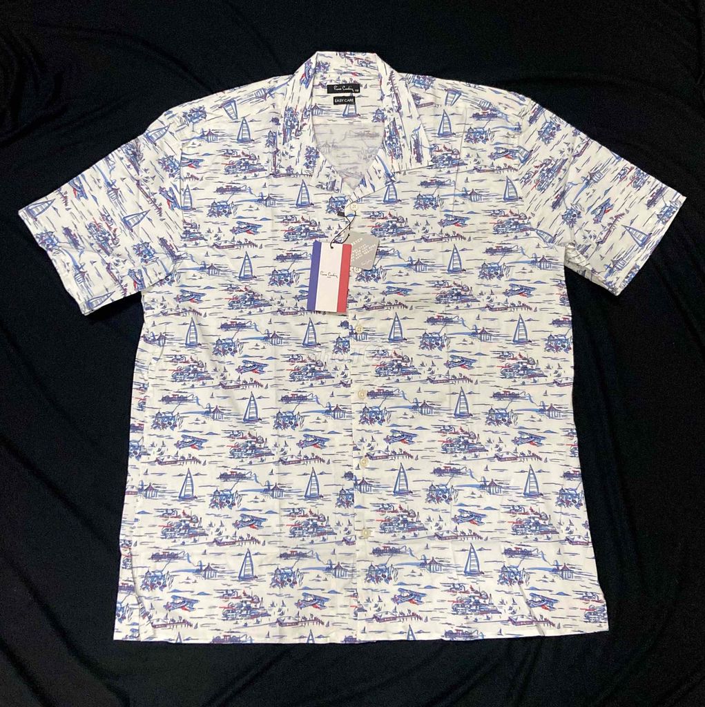 Áo sơ mi Pierre Cardin Cotton họa tiết mùa hè. Mua bán Quần áo tại Thành phố Sa Đéc Đồng Tháp được đăng bởi CHÍU VNXK hình 1