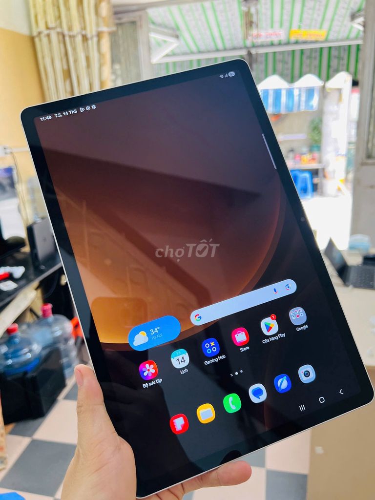 Samsung Galaxy Tab S9 FE Plus 5G 12.4 inch 128GB. Mua bán Máy tính bảng tại Quận Đống Đa Hà Nội được đăng bởi NHẬT LỆ CAMERA hình 1