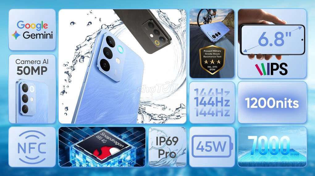 Realme C85 128GB Xanh. Mua bán Điện thoại tại Huyện Đức Hòa Long An được đăng bởi Lâm hình 1