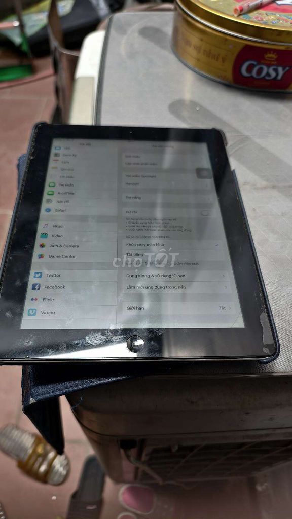 Apple iPad 4 Bạc Đã sử dụng. Mua bán Máy tính bảng tại Quận Cầu Giấy Hà Nội được đăng bởi Thành Nutri hình 1