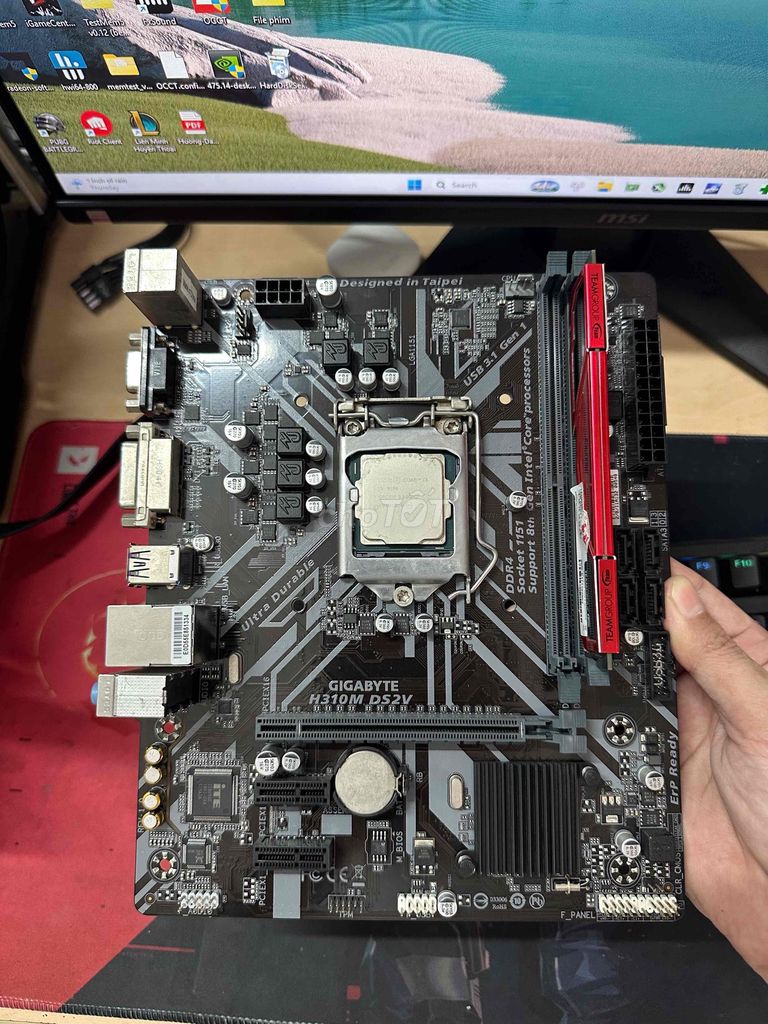 Bo mạch chủ Gigabyte H310M DS2V, i3 9100, Ram 8Gb.. Mua bán Linh kiện (RAM, Card...) tại Quận Gò Vấp Tp Hồ Chí Minh được đăng bởi Tình Nguyễn hình 1