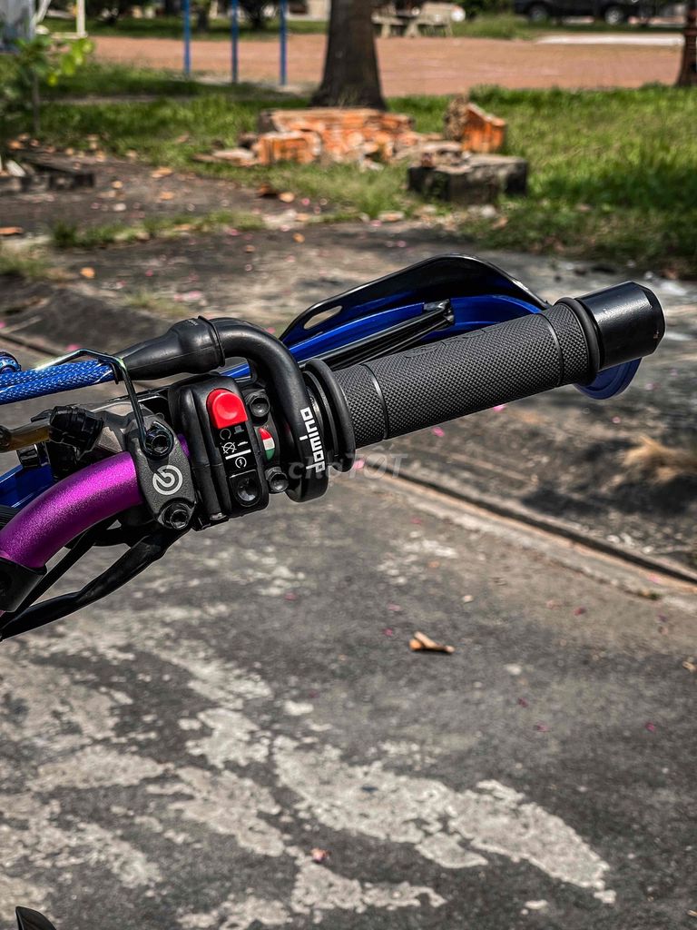 Kawasaki KLX230SM 2024 Đen Xanh 3600km. Mua bán Xe máy tại Quận 6 Tp Hồ Chí Minh được đăng bởi huynh thiên minh trị hình 4